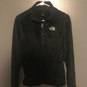north face fuzzy zip up